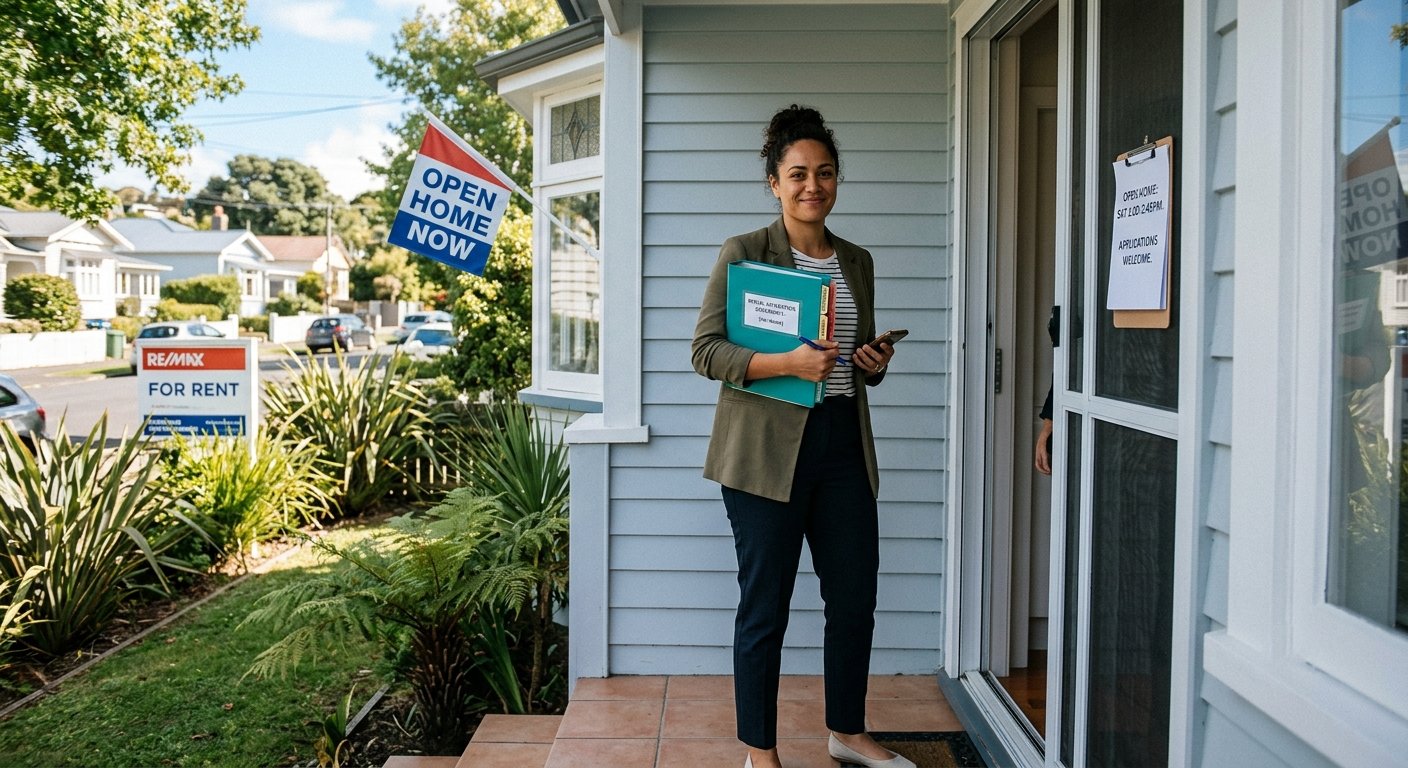 Renting in New Zealand as a foreigner — arriving at an open home with application documents already prepared